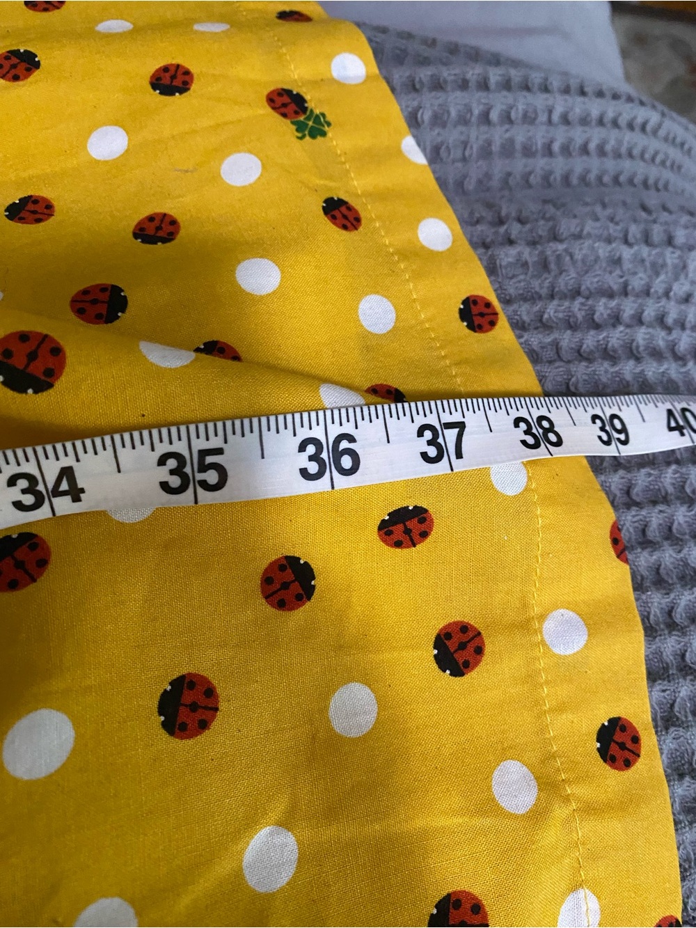 New ModCloth Yellow ladybug Sleeveless Shirt Dress - Picture 5 of 9